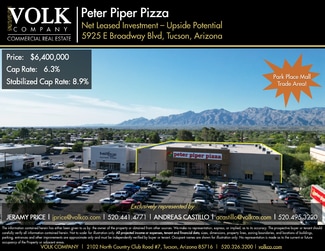 Tucson, AZ Freestanding - 5925 E Broadway Blvd Tucson, AZ Freestanding - 5925 E Broadway Blvd