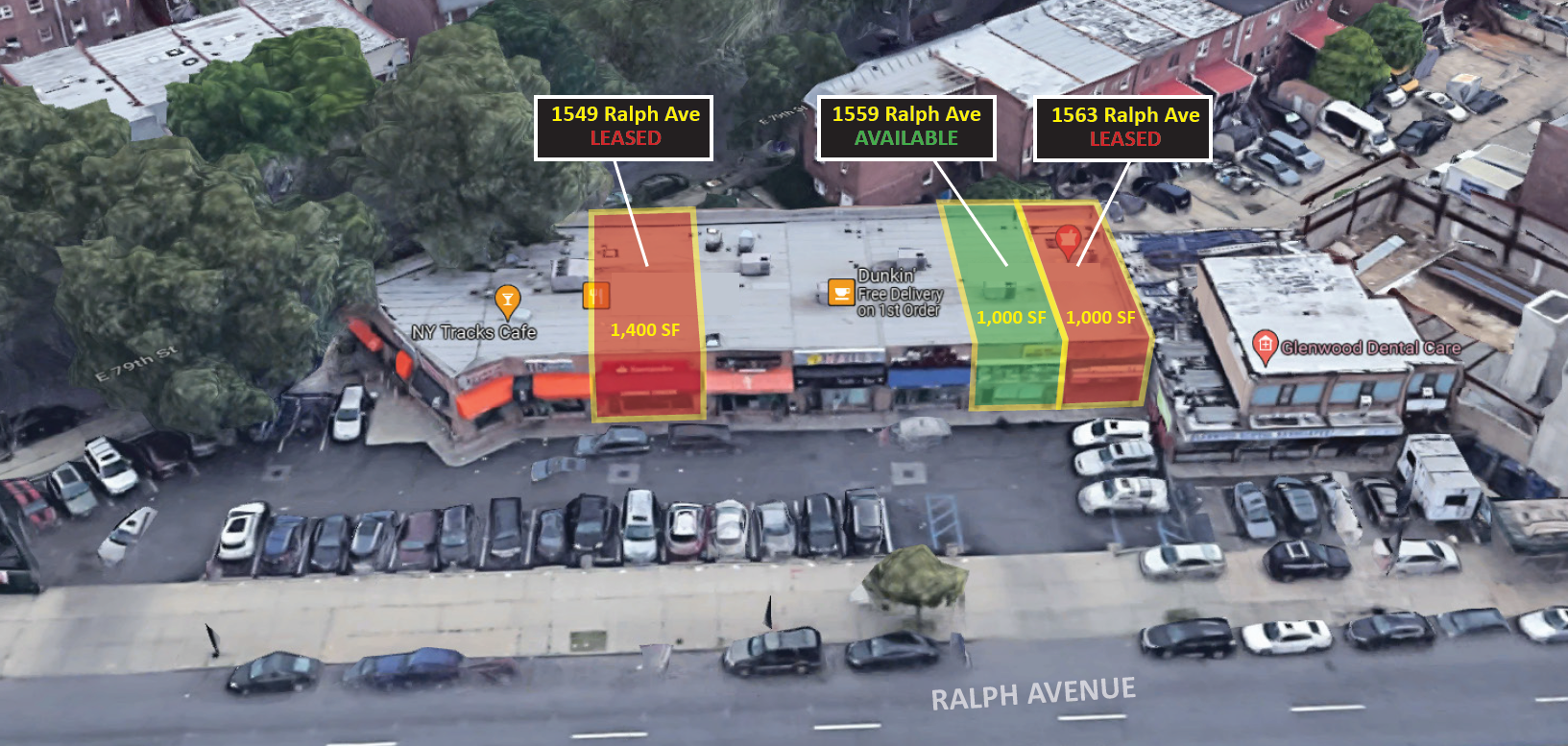 1555-1563 Ralph Ave, Brooklyn, NY for Rent