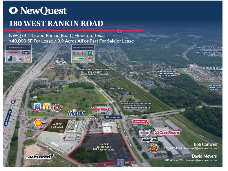 180 W Rankin Rd, Houston, TX for Sale