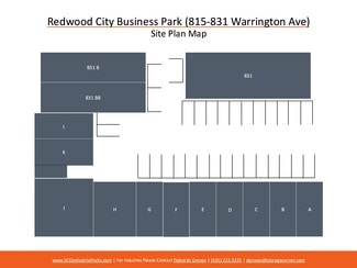 Redwood City, CA Industrial - 815-831 Warrington Ave