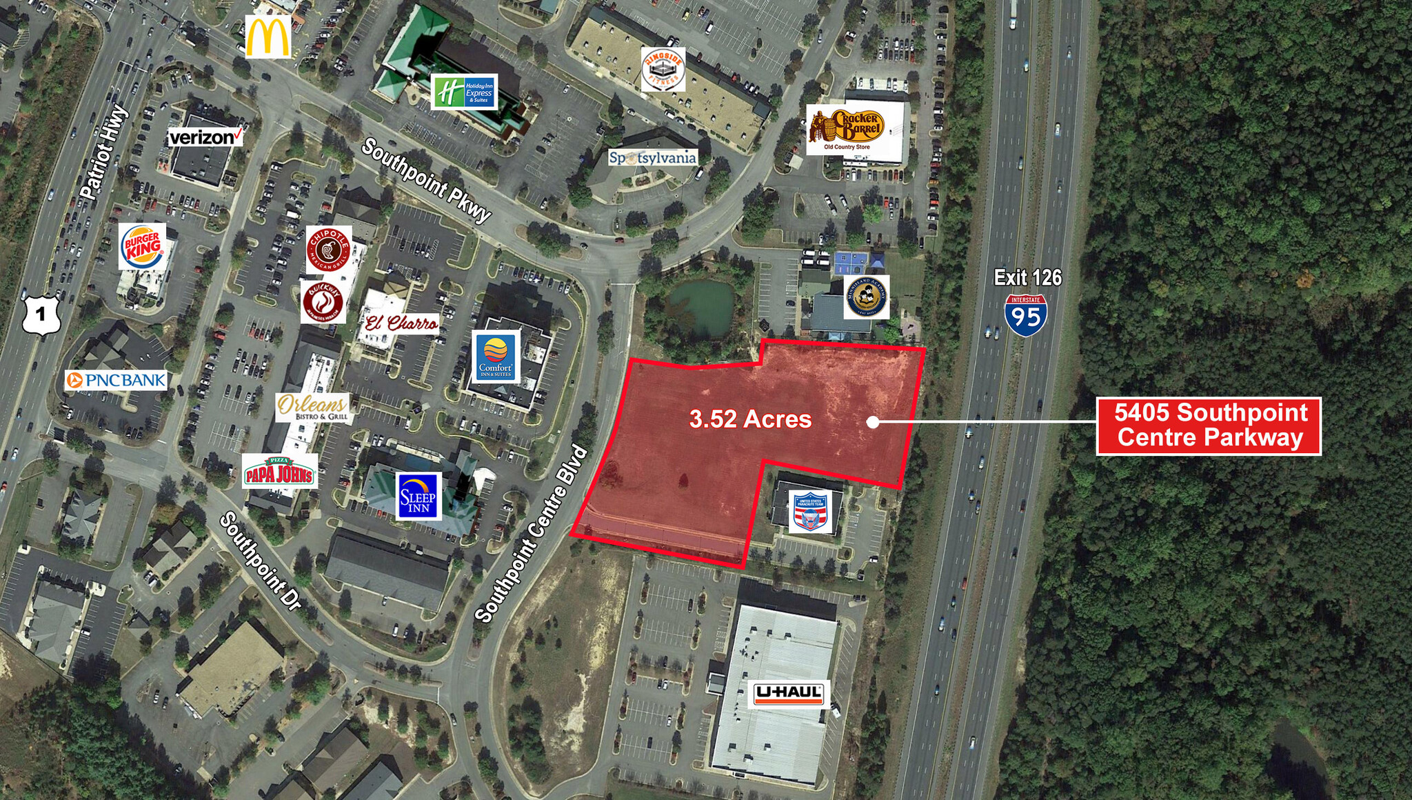 5405 Southpoint Centre Blvd, Fredericksburg, VA for Sale