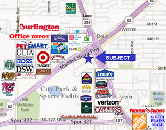Lubbock, TX Commercial Land - 5805 Marsha Sharp Freeway Fwy