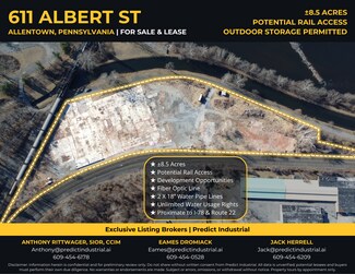 Allentown, PA Industrial Land - 611 Albert