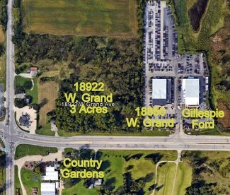 Lake Villa, IL Commercial Land - 18922 W Grand Ave