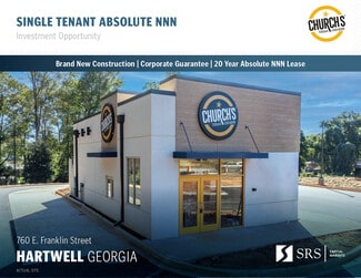 Hartwell, GA Fast Food - 760 E Franklin St Hartwell, GA Fast Food - 760 E Franklin St