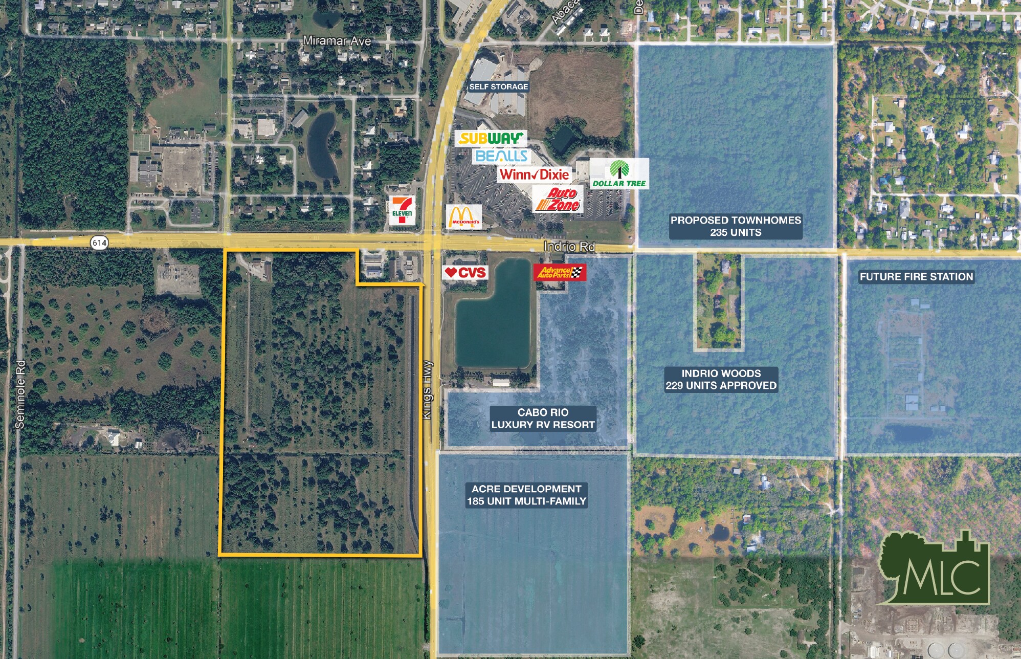 7701-7709 Indrio Rd, Fort Pierce, FL for Sale