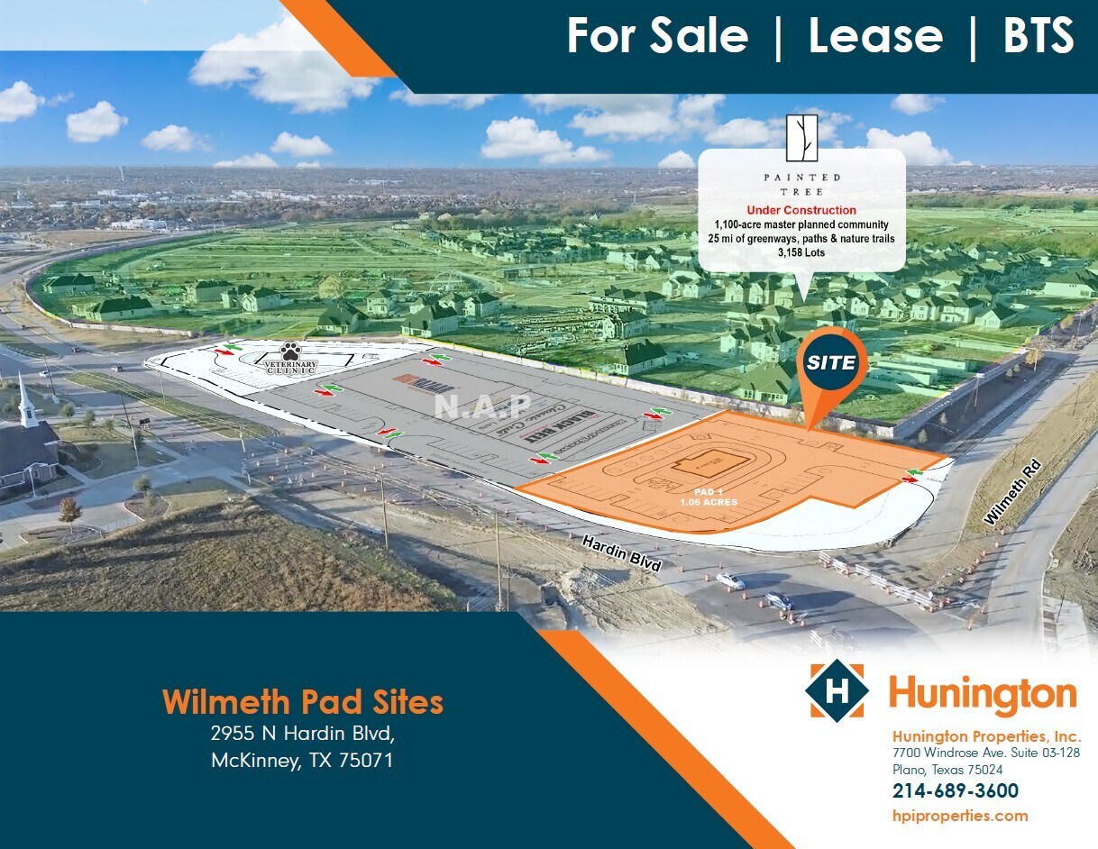 2955 N Hardin Blvd, McKinney, TX for Sale