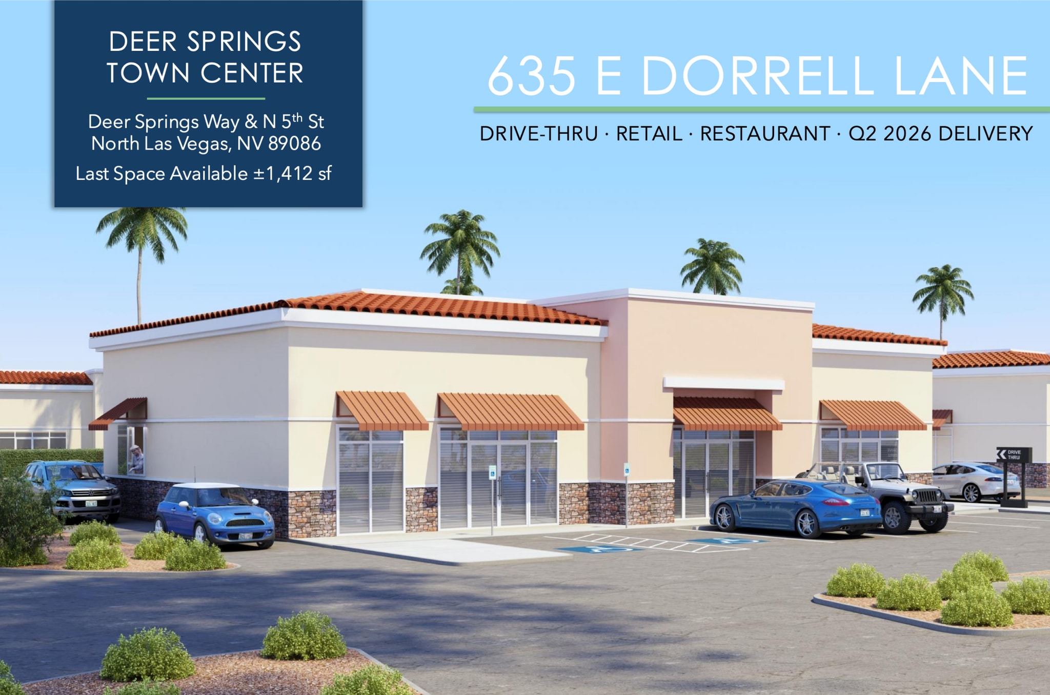 Deer Springs & N 5th St, North Las Vegas, NV for Rent