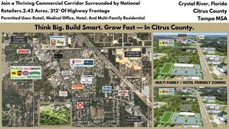 Crystal River, FL Commercial Land - 6552 W Gulf To Lake Hwy Crystal River, FL Commercial Land - 6552 W Gulf To Lake Hwy