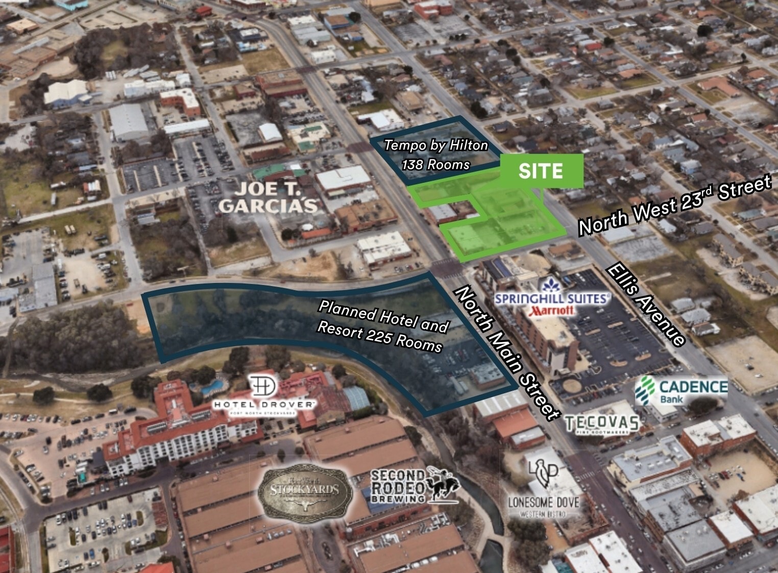 2225-2245 N Main St, Fort Worth, TX for Rent