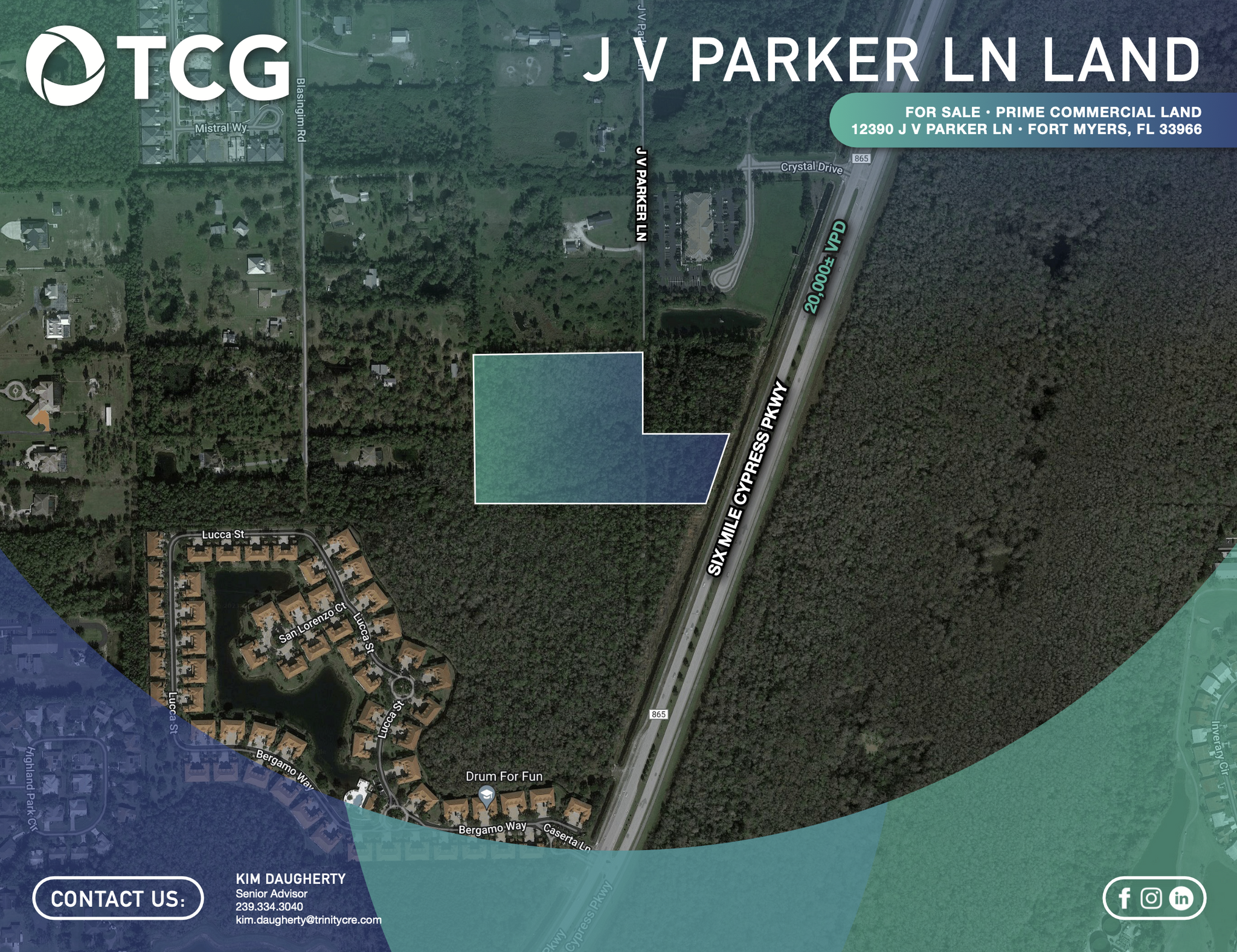 12390-12451 JV Parker Ln, Fort Myers, FL for Sale