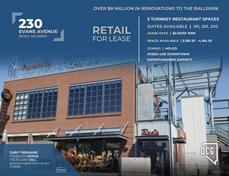 Reno, NV Retail - 230 Evans Ave