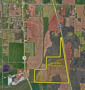 Tanner, AL Commercial Land - Martin Line @ I-65 rd