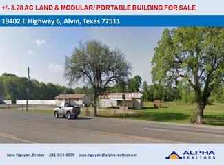 Two Portable Buildings and Land for Sale