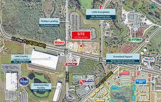 Groveland, FL Commercial Land - US Hwy 27 & O'Brien Road