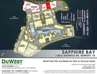 Rowlett, TX Commercial Land - 1400 Dalrock Rd