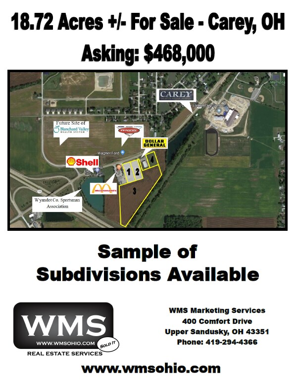 0 State Route 103, Carey, OH for Sale
