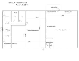 Acworth, GA Industrial - 4401 Bretton Ct NW