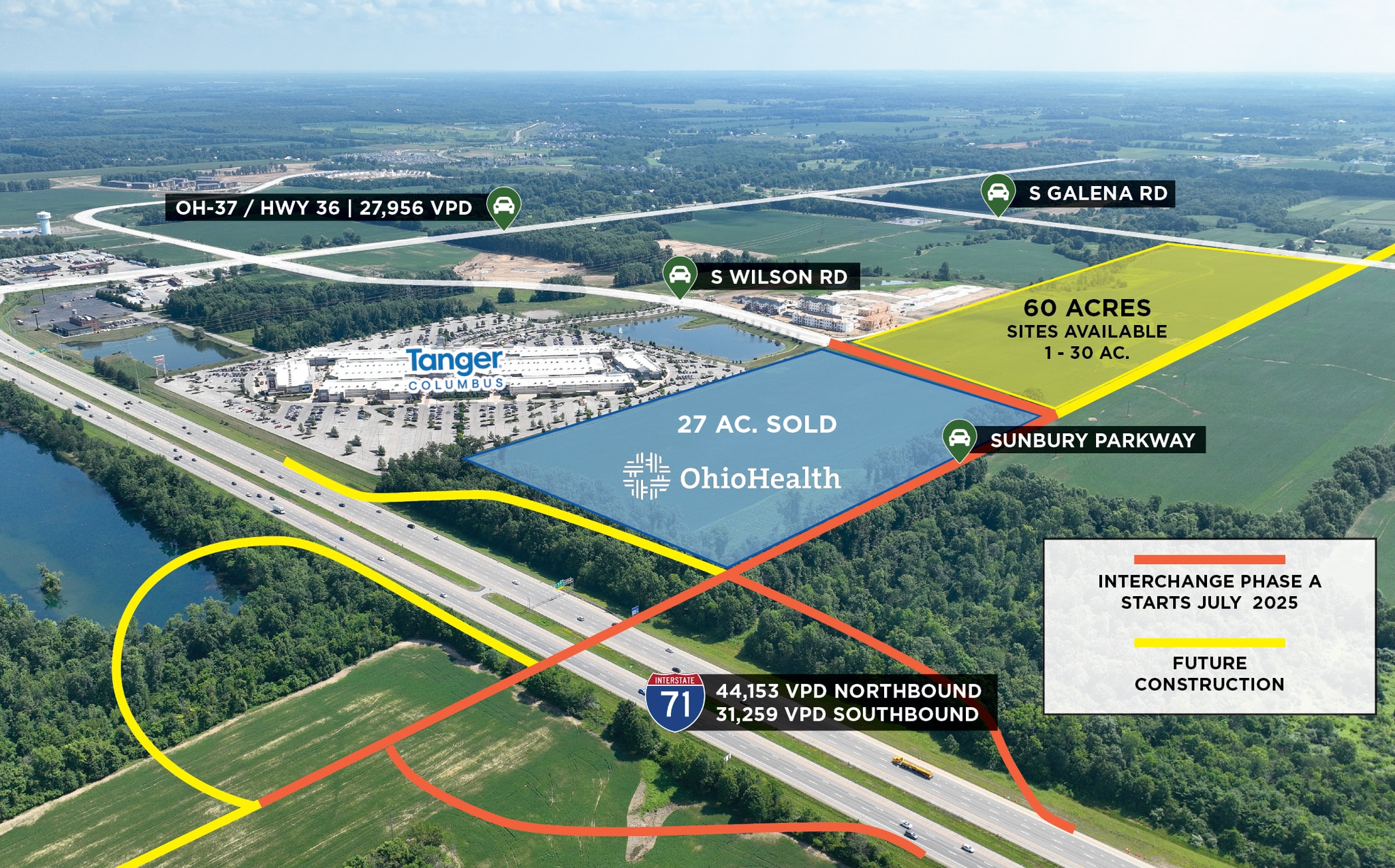 504 Galena Rd, Sunbury, OH for Sale