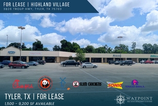 Tyler, TX Retail - 3826-3900 Troup Hwy