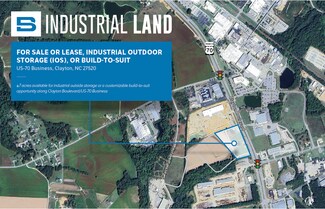 Clayton, NC Industrial Land - 8173 US Highway 70 Bus W Clayton, NC Industrial Land - 8173 US Highway 70 Bus W