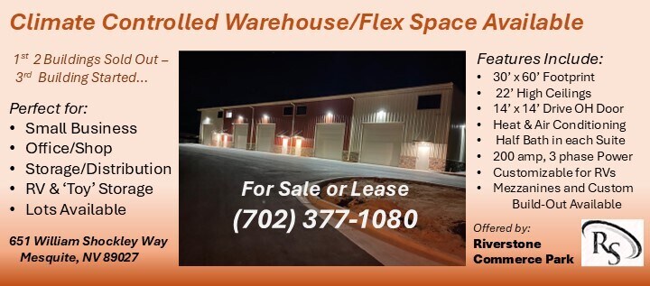 651 William Shockley Wy, Mesquite, NV for Rent