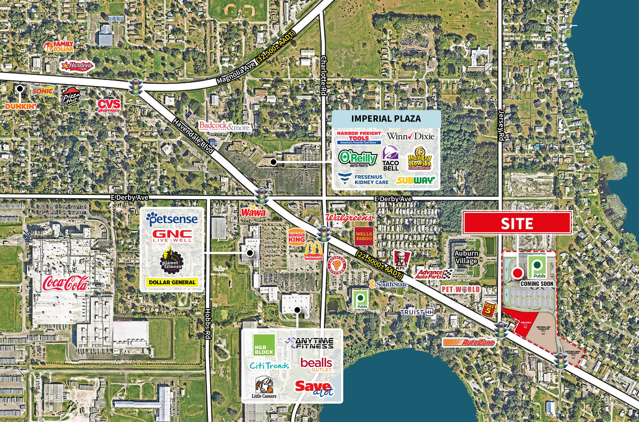 Havendale Blvd and Jersey Road, Auburndale, FL for Rent