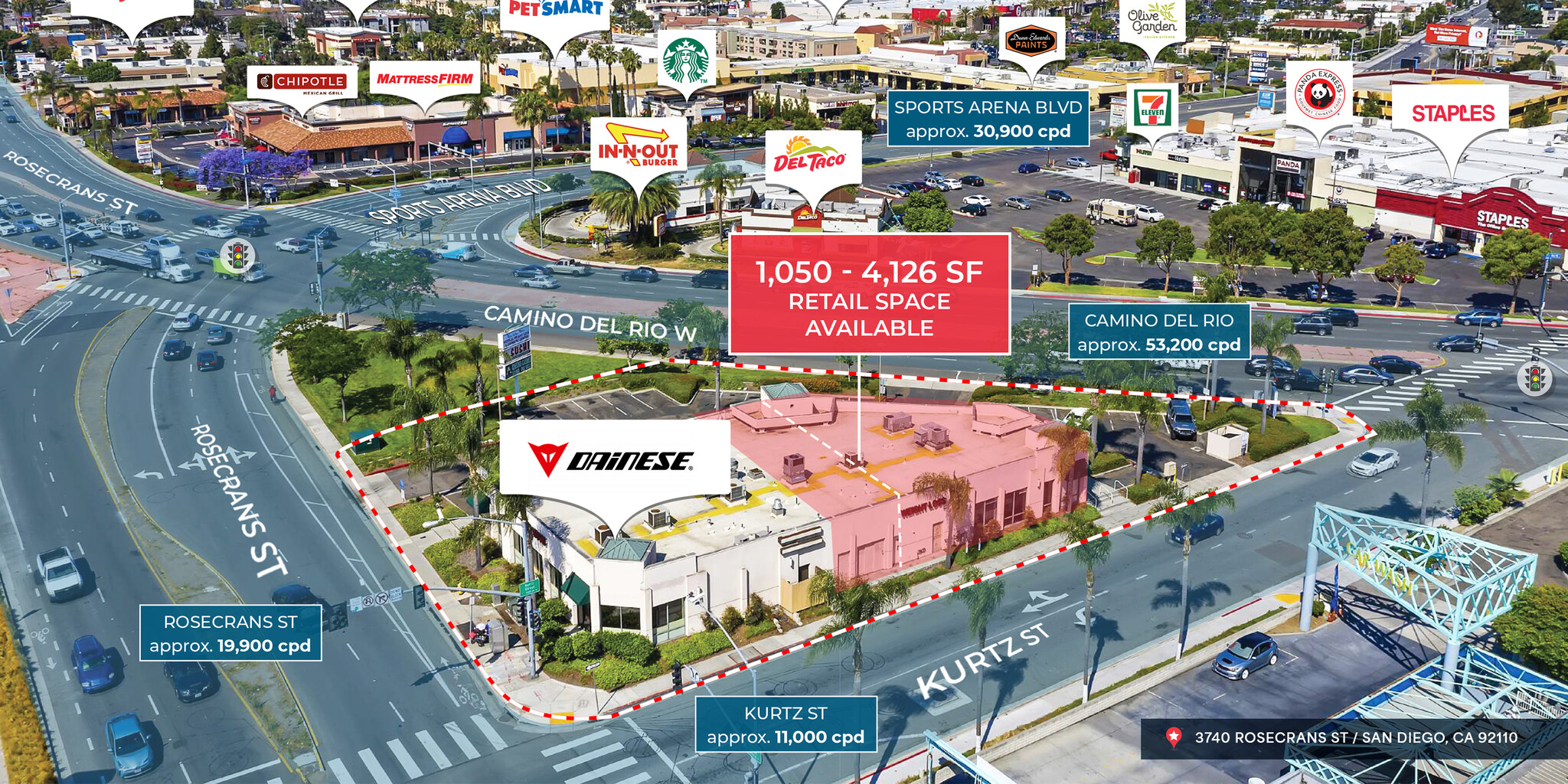 3740 Rosecrans Ctr, San Diego, CA for Rent