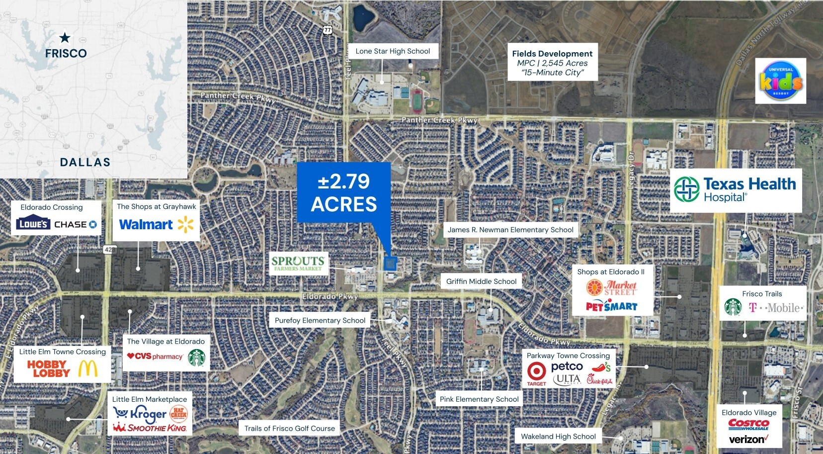 NEC Eldorado & Teel Pky, Frisco, TX for Sale