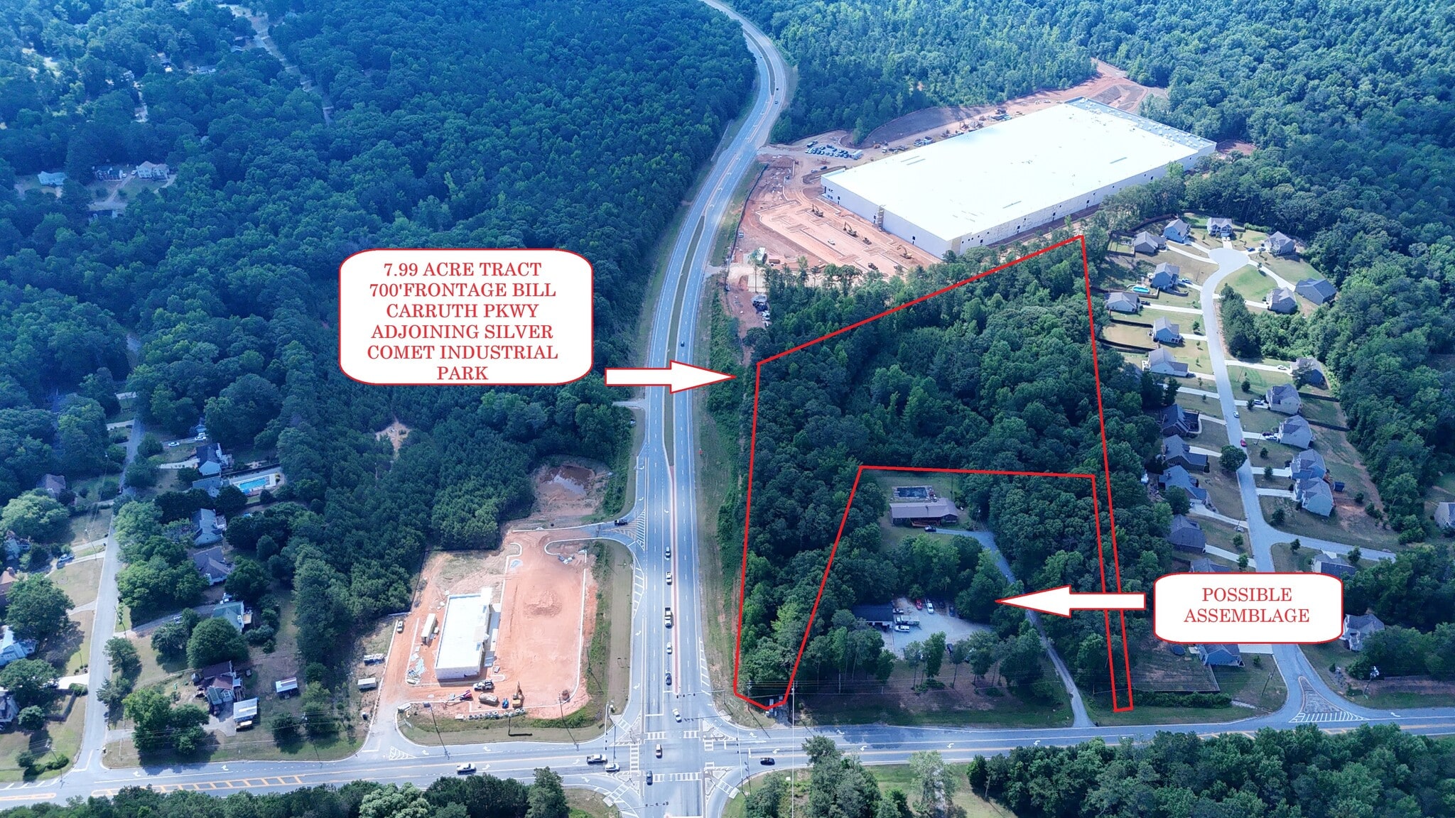 Bill Carruth Parkway @ Nebo Road, Hiram, GA for Sale