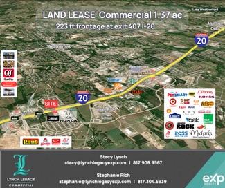 Weatherford, TX Commercial Land - 901 W Interstate 20