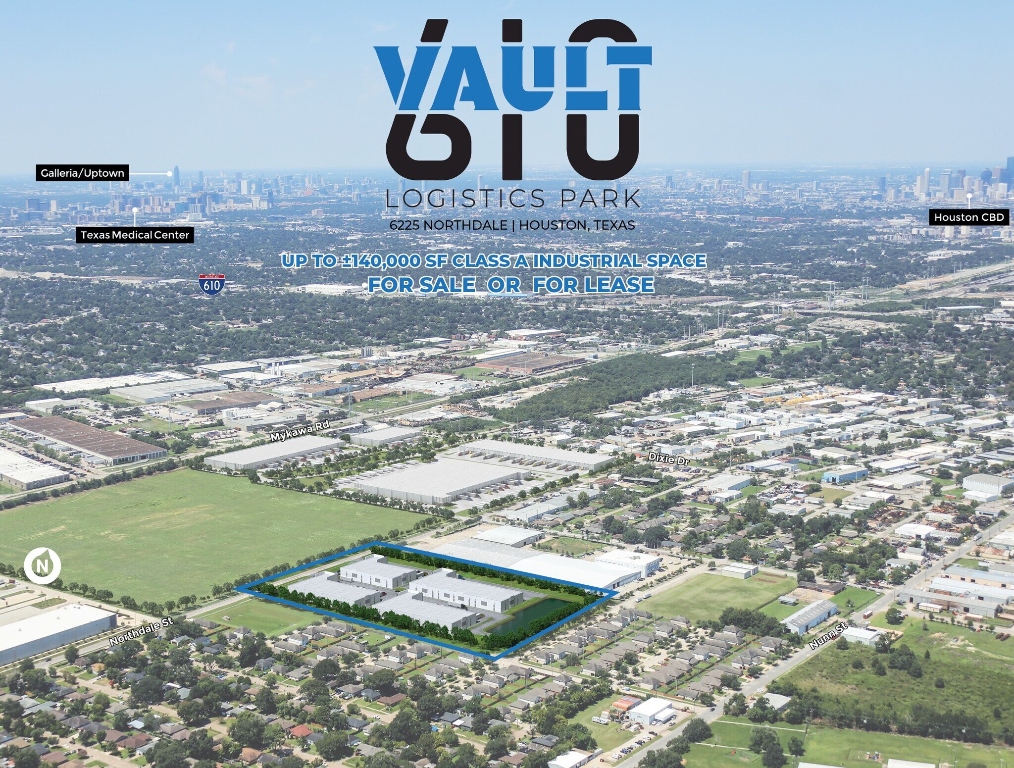 6225 Northdale St, Houston, TX for Rent