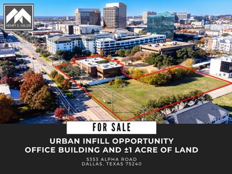 Dallas, TX Commercial Land - 5353 Alpha Rd