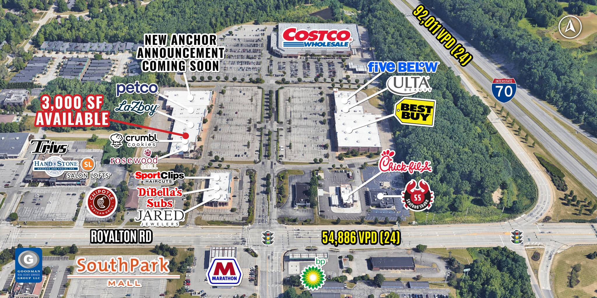 16532-16760 Royalton Rd, Strongsville, OH for Rent