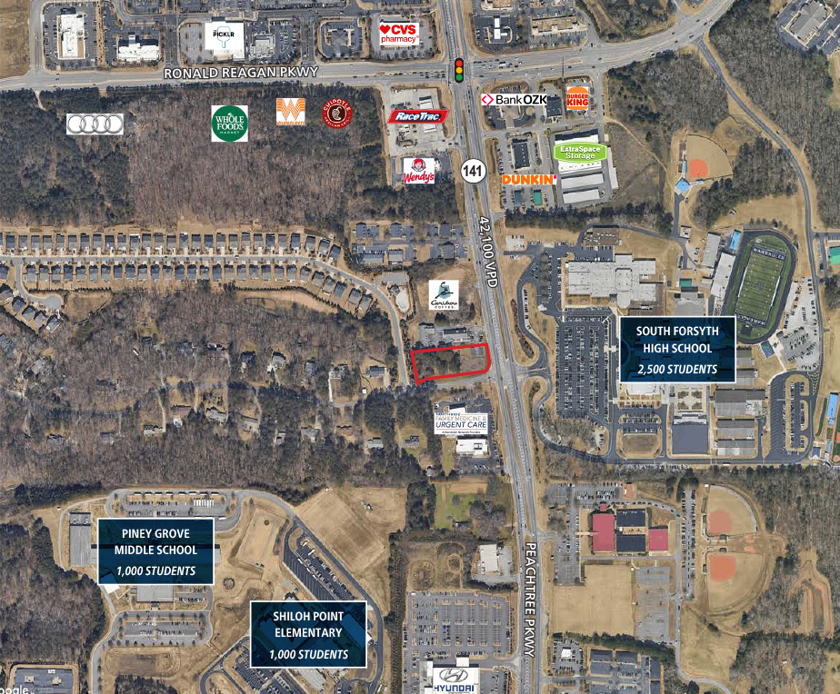 Hwy 141 & Spring Valley Rd, Cumming, GA for Sale