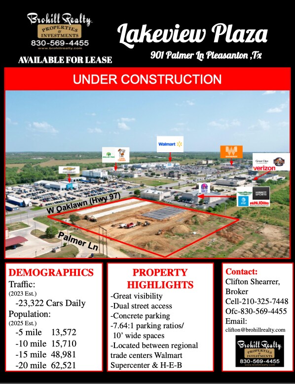901 Palmer Ln, Pleasanton, TX for Rent