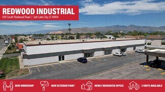Salt Lake City, UT Industrial - 1261 S Redwood Rd Salt Lake City, UT Industrial - 1261 S Redwood Rd