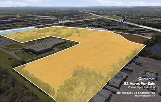 Murfreesboro, TN Commercial Land - Interstate 24 & Church St Murfreesboro, TN Commercial Land - Interstate 24 & Church St