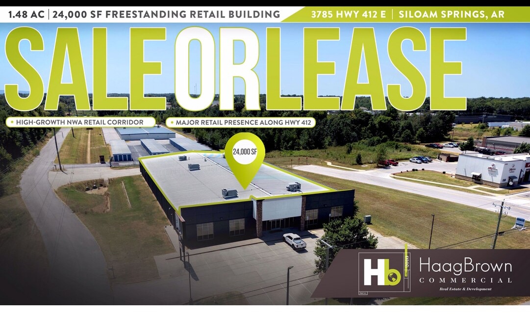 3785 Hwy 412, Siloam Springs, AR for Sale