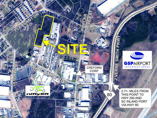 Greer, SC Commercial Land - 1425 S Buncombe Rd