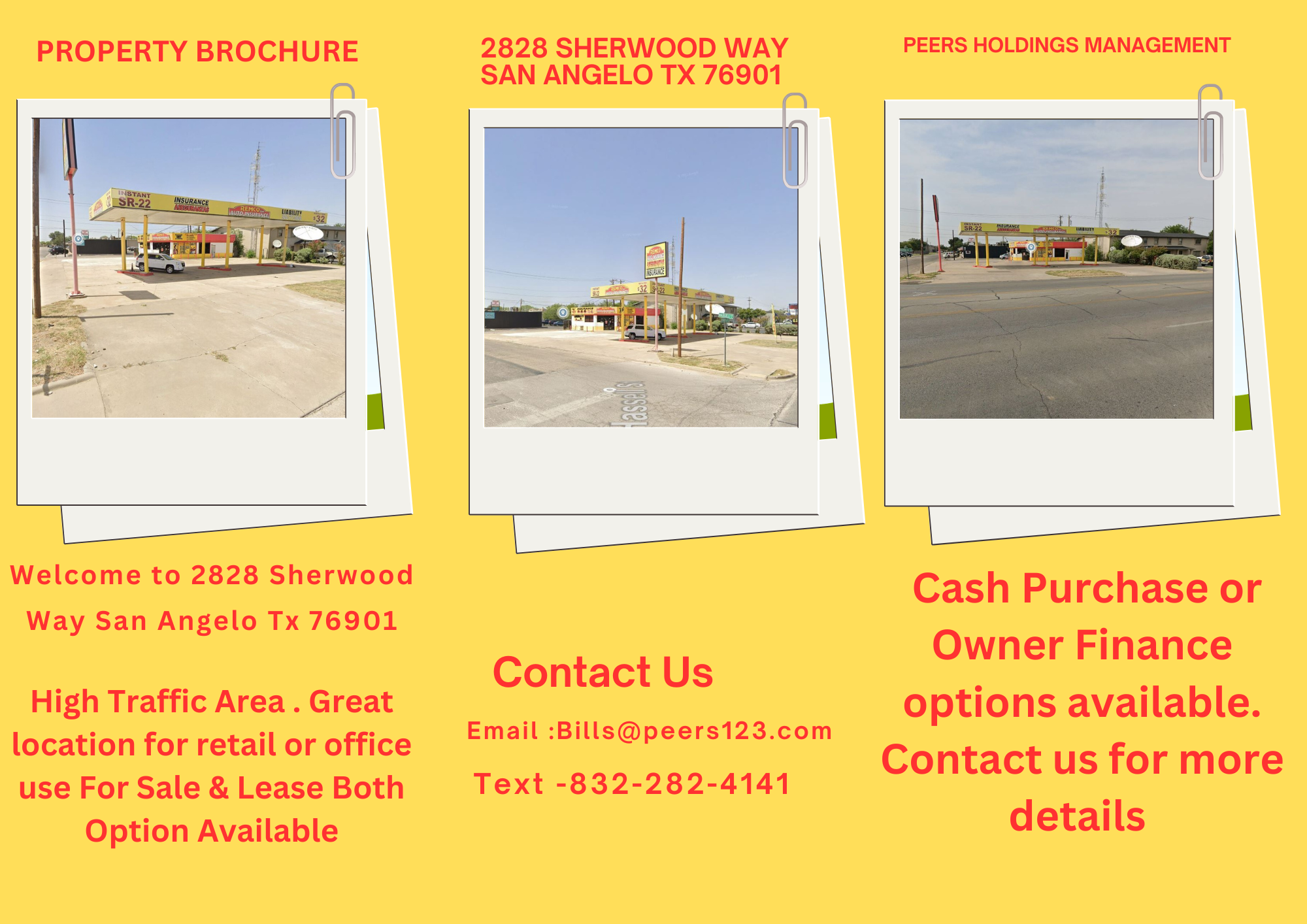 2828 Sherwood Way, San Angelo, TX for Sale