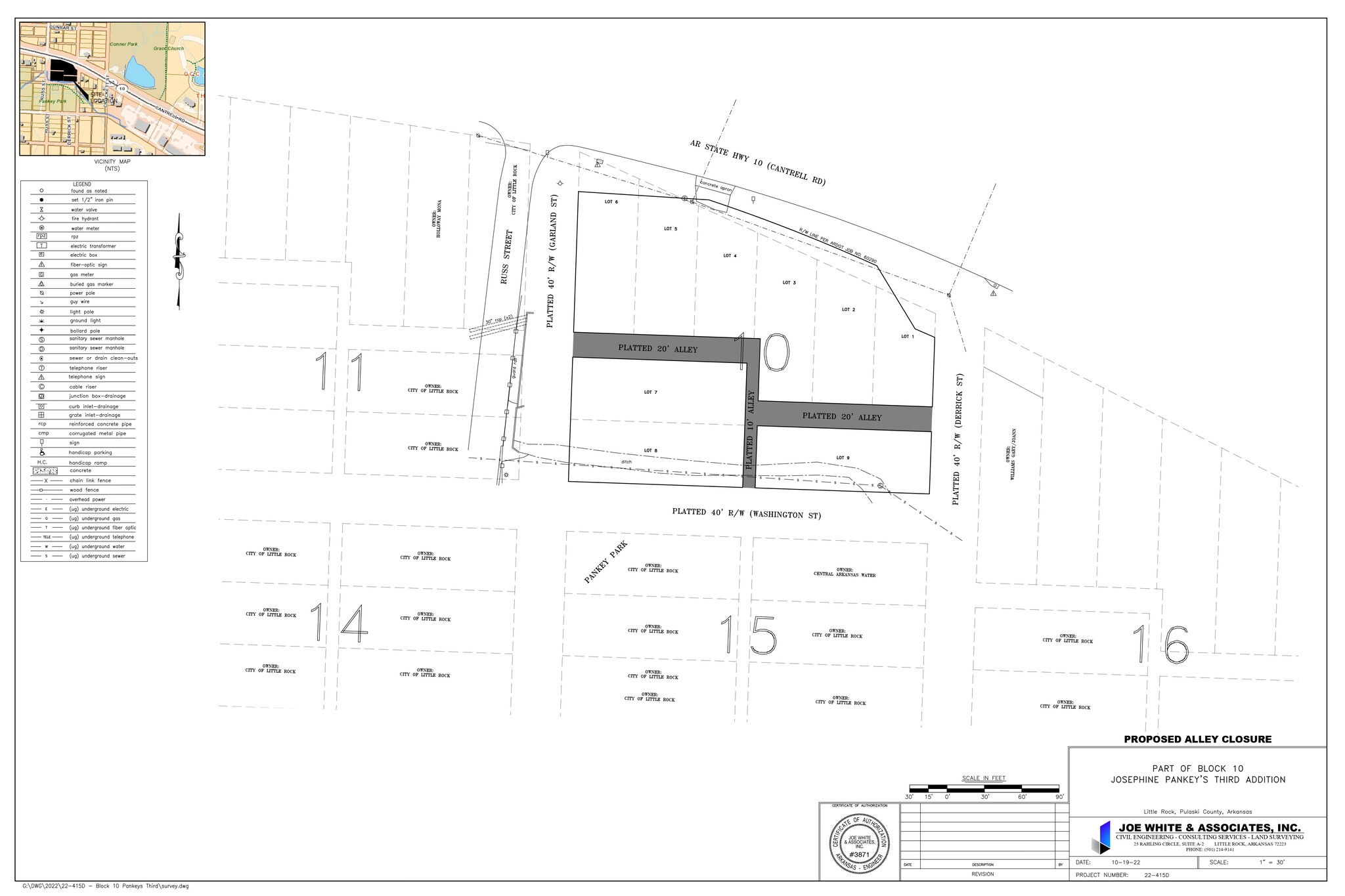 Cantrell Rd & Russ St, Little Rock, AR for Sale