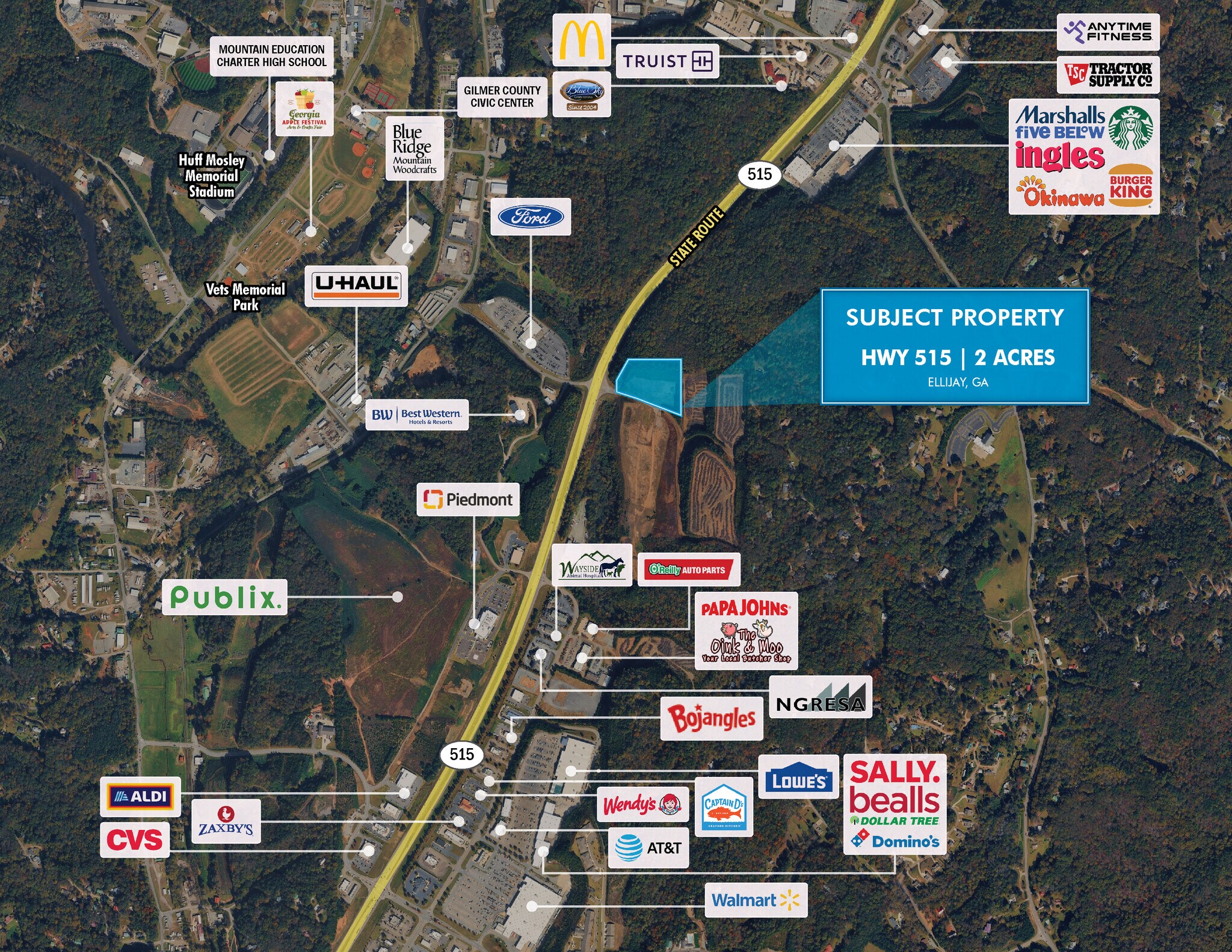 515 HWY, Ellijay, GA for Rent