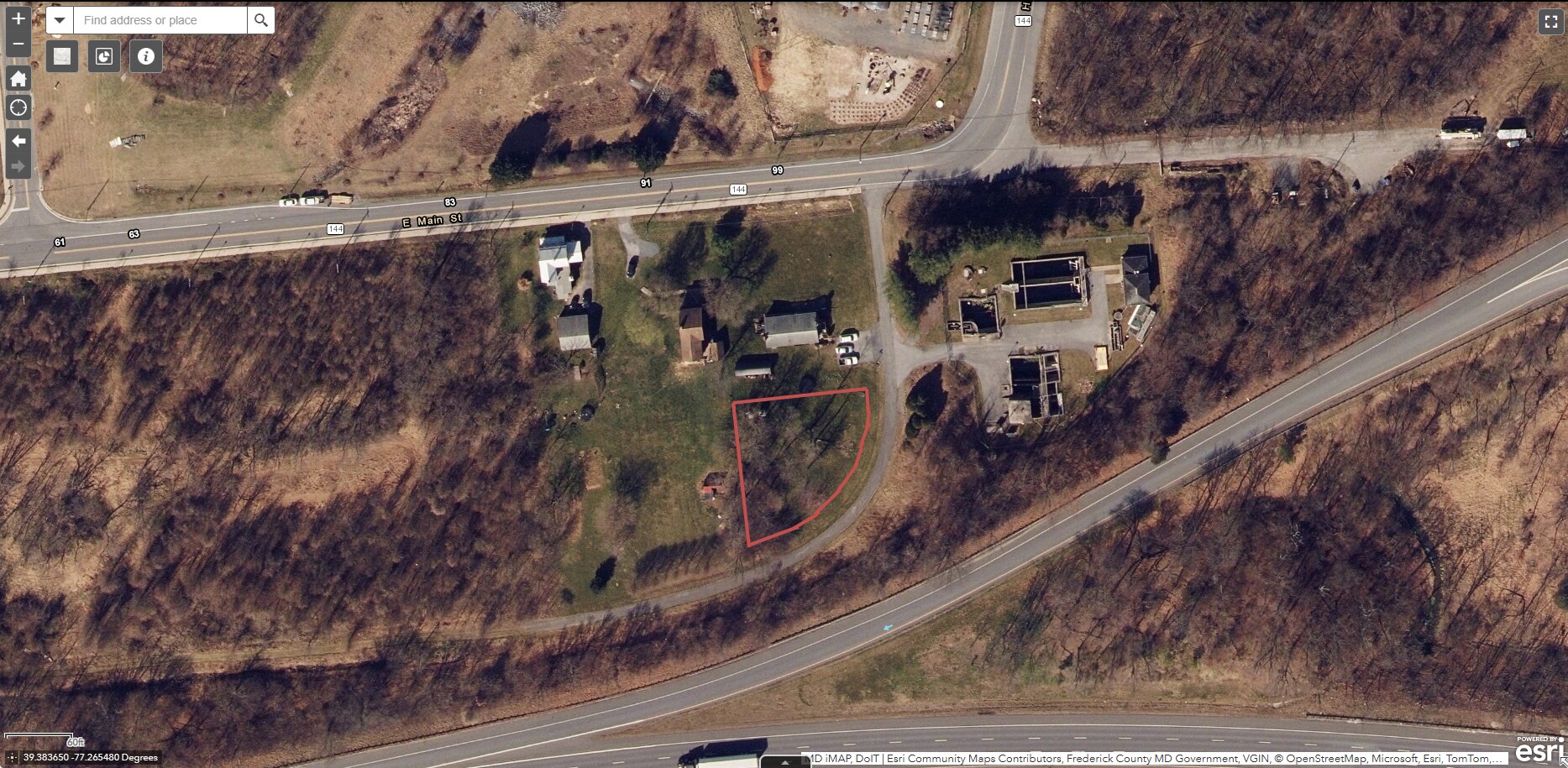 Adjacent to 98 East Main Street, New Market, MD for Sale