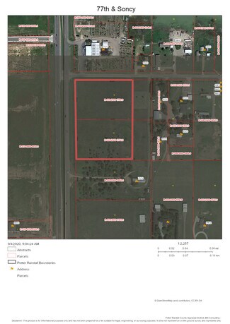 Amarillo, TX Commercial Land - 77th @ Soncy