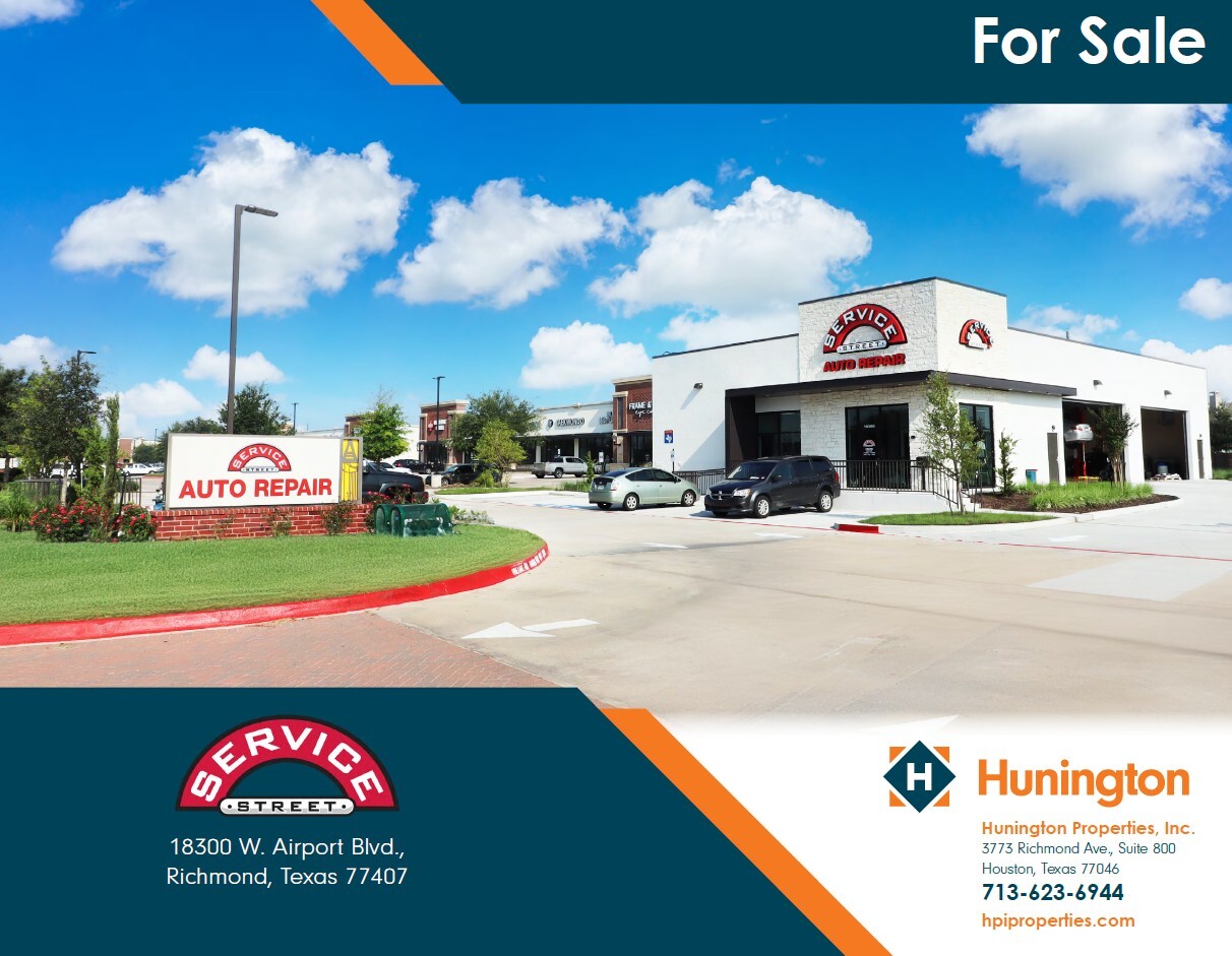 18300 W Airport Blvd, Richmond, TX for Sale