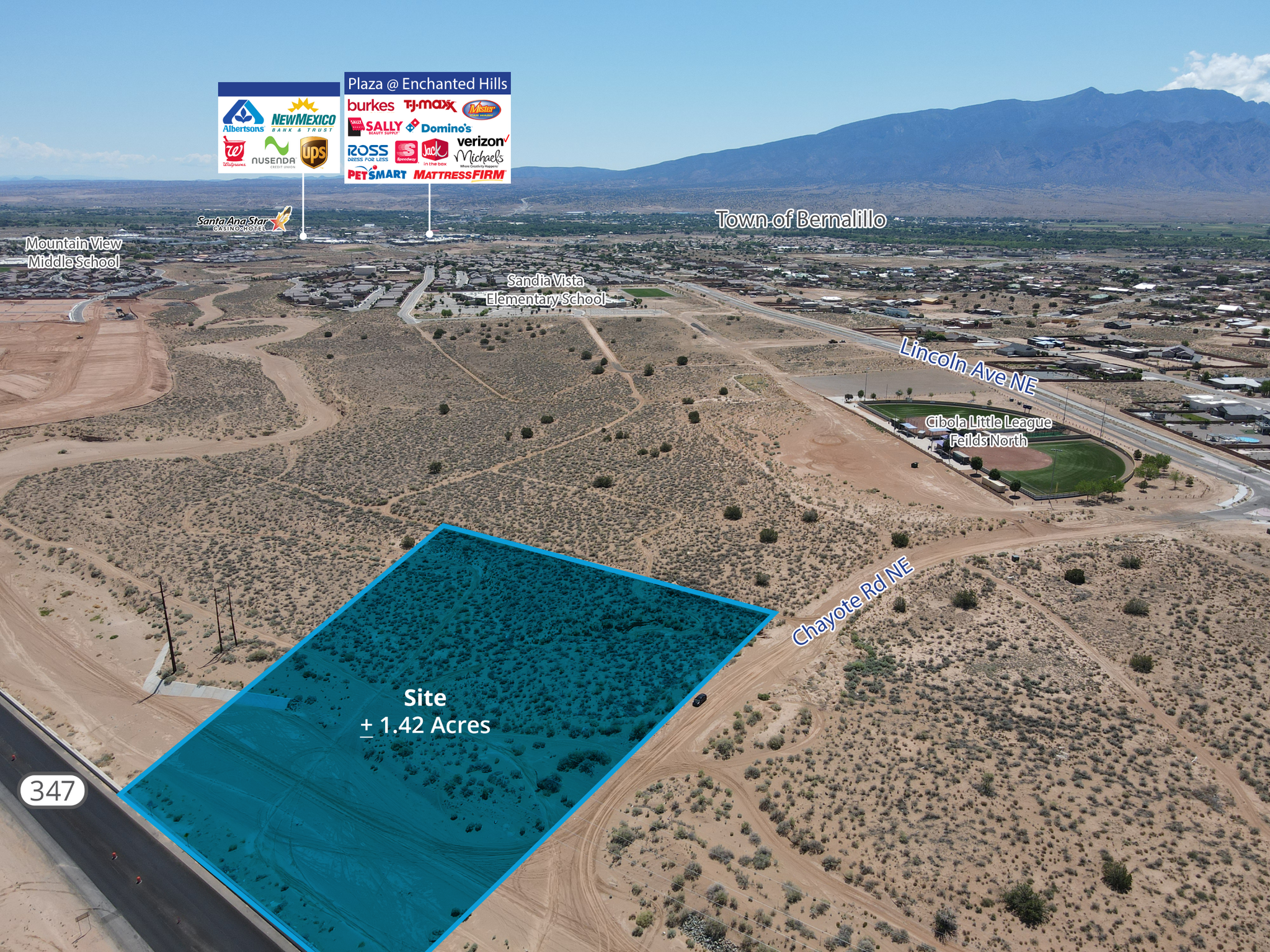 SEC Paseo Del Volcan & Chayote Rd, Rio Rancho, NM for Sale