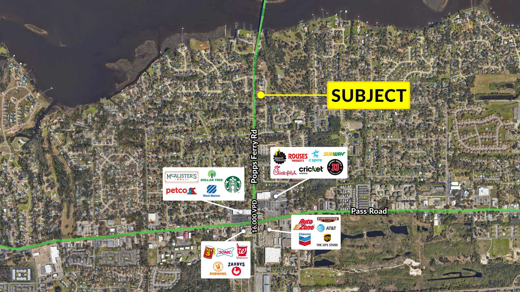 Atkinson Road / Popps Ferry, Biloxi, MS for Sale