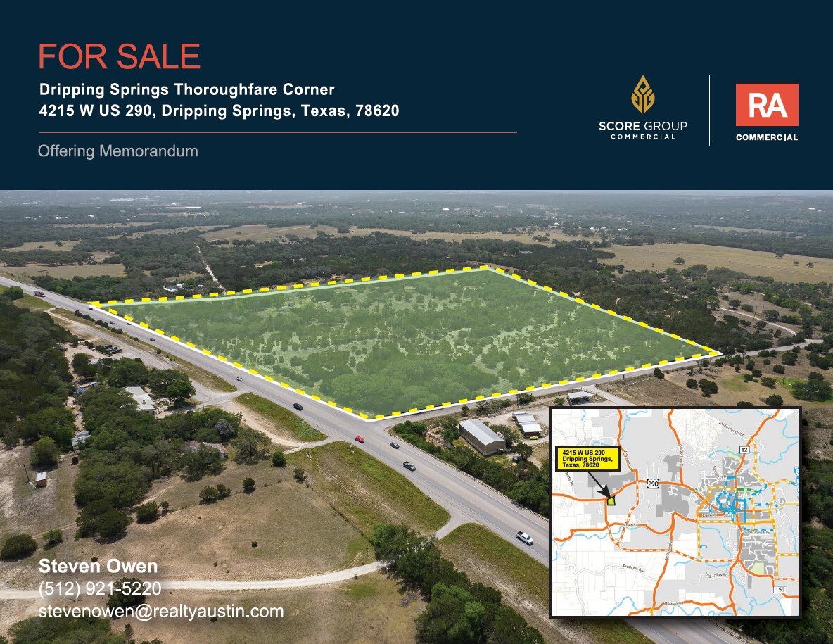 W Hwy. 290, Dripping Springs, TX for Sale