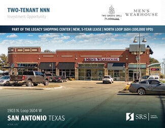 San Antonio, TX Freestanding - 1903 N Loop 1604 E San Antonio, TX Freestanding - 1903 N Loop 1604 E